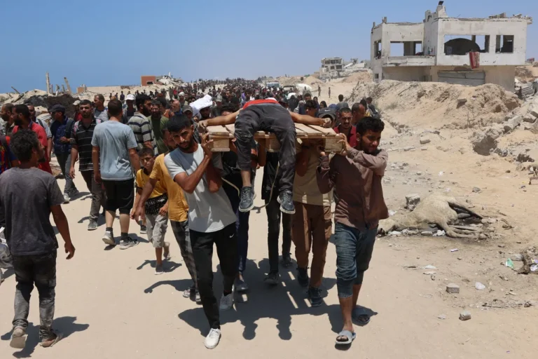 Jumlah korban jiwa dan luka warga Palestina dalam Perang Gaza per bulan Agustus 2025